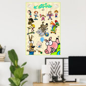 Katrina Art Large Poster (Thuiskantoor)