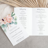 Katrina Boho katholieke Wedding Mass Programma