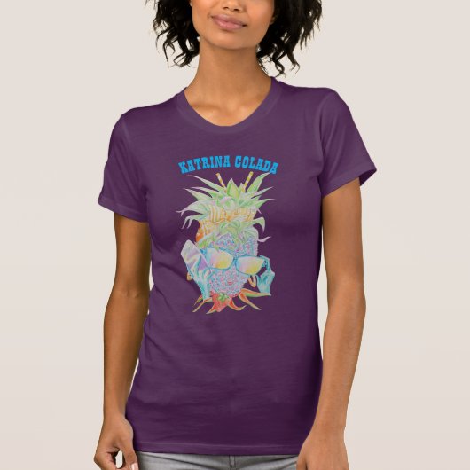 KATRINA COLADA VROUWEN T-SHIRT (Voorkant)
