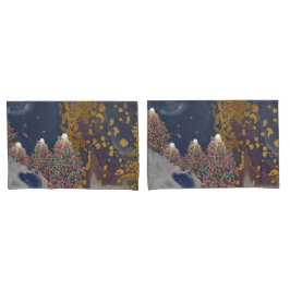 Katrina Halls Kerstontwerp Kussensloop