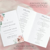 Katrina katholieke Wedding Mass Ceremony Programma