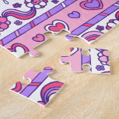 Katrina nom signifiant puzzle rose violet (Côté)