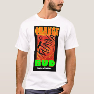 KATRINA ORANJE KNOP T-SHIRT