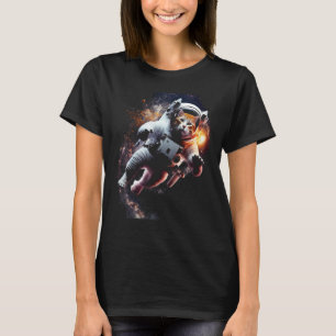 Katronaut Kat Astronaut ruimte kat 4 T-shirt