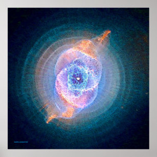 Kat's Eye Nebula Poster