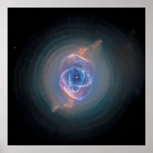 Kat's Eye Nebula Poster (Voorkant)