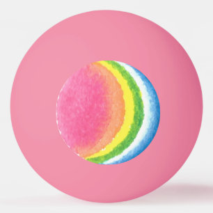 Kat's Glow Oranje Ping Pong Ball