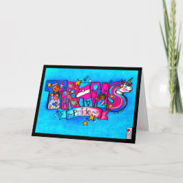 Kat's levendige letters: TRANS-Kaart Kaart