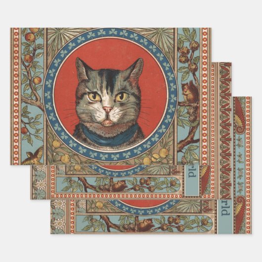  kat's Life for Kitty Cat Classic Inpakpapier Vel (Set)