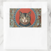  kat's Life for Kitty Cat Classic Rechthoekige Sticker (Tas)