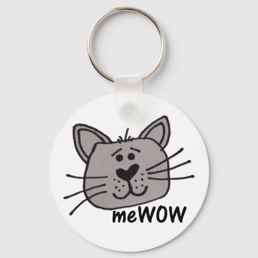 Kat's MeWOW Sleutelhanger (Voorkant)