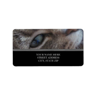 Kat's Oog-Adresetiketten Etiket