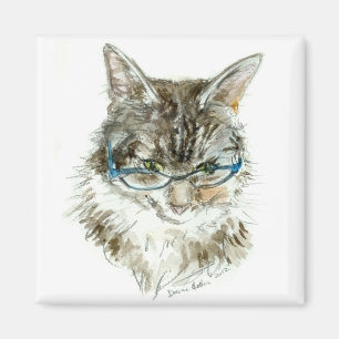Kat's oogleesbril CAT Magnet Magneet