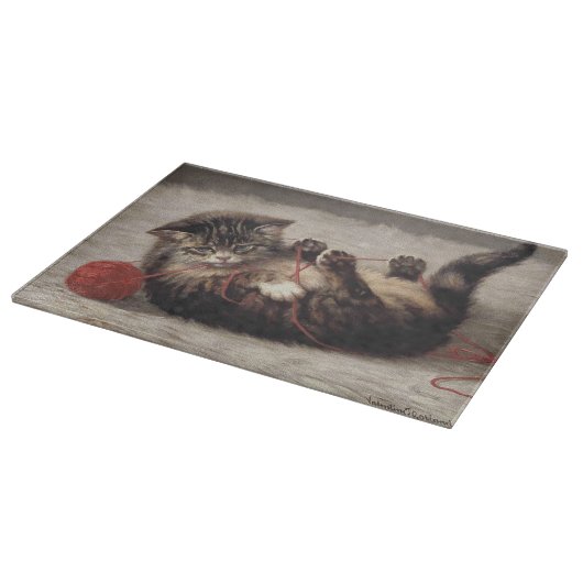 Kat's slede, een kat-speelbak van Yarn Snijplank (Hoek)