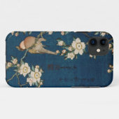Katsushika Hokusai 葛 飾 北 Goldfinch en Cherry Tree Case-Mate iPhone Case (Achterkant (horizontaal))