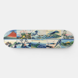 Katsushika Hokusai - 36 Uitzichten van de heer Fuj Skateboard