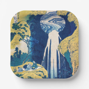 Katsushika Hokusai - Amida-Herfsten Papieren Bordje