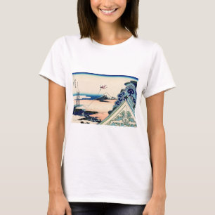 Katsushika Hokusai - Asakusa Honganji temple, Edo T-shirt