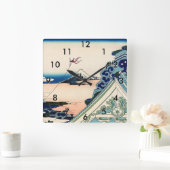 Katsushika Hokusai - Asakusa Honganji temple, Edo Vierkante Klok (Huis)