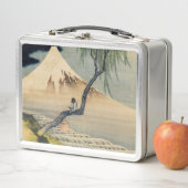 Katsushika Hokusai - Boy Kijkend de Fuji (In situ)