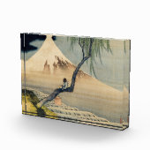 Katsushika Hokusai - Boy Kijkend de Fuji Fotoblokken (Rechts)