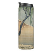 Katsushika Hokusai - Boy Kijkend de Fuji Thermosbeker (Geroteerd rechts)