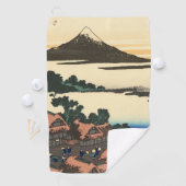 Katsushika Hokusai Dawn in de provincie Kai Golfhanddoek (Insitu)