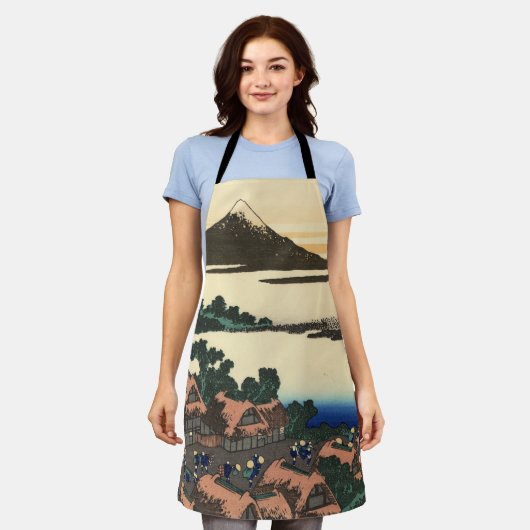 Katsushika Hokusai Dawn in de provincie Kai Schort (Gedragen)