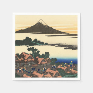 Katsushika Hokusai Dawn in de provincie Kai Servet