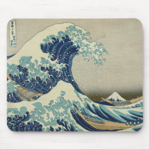 Katsushika Hokusai: De Grote Golf bij Kanagawa Muismat
