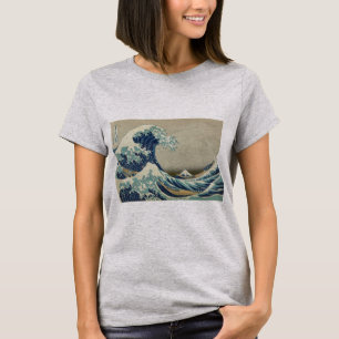 Katsushika Hokusai: De Grote Golf bij Kanagawa T-shirt