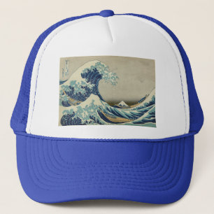 Katsushika Hokusai: De Grote Golf in Kanagawa Trucker Pet