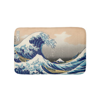 KATSUSHIKA HOKUSAI - De grote golf van Kanagawa Badmat