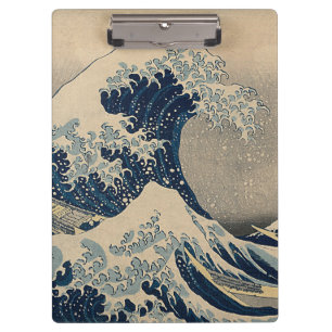Katsushika Hokusai. De Grote Golf van Kanagawa Klembord