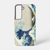 Katsushika Hokusai - De Grote Golf van Kanagawa Samsung Galaxy Hoesje (Achterkant)