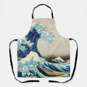 Katsushika Hokusai - De Grote Golf van Kanagawa Schort (Voorkant)
