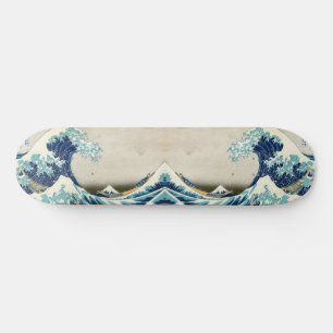 Katsushika Hokusai - De Grote Golf van Kanagawa Skateboard
