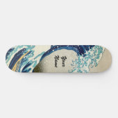 Katsushika Hokusai - De Grote Golf van Kanagawa Skateboard (Horizontaal)
