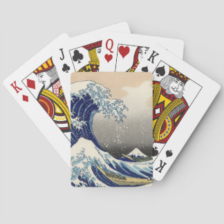 KATSUSHIKA HOKUSAI - De grote golf van Kanagawa Speelkaarten