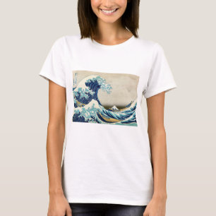 Katsushika Hokusai - De Grote Golf van Kanagawa T-shirt