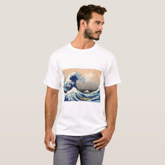 KATSUSHIKA HOKUSAI - De grote golf van Kanagawa T-shirt