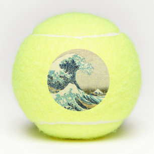 Katsushika Hokusai - De Grote Golf van Kanagawa Tennisballen