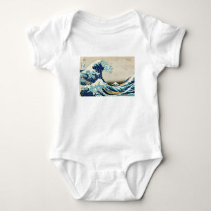 Katsushika Hokusai - De Grote Golf voor Kanagawa Romper