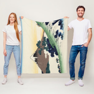 Katsushika Hokusai. De Inume Pass in de provincie Fleece Deken