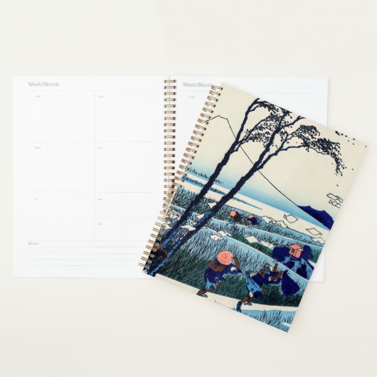 Katsushika Hokusai - Ejiri dans la province de Sur (Devant avec enveloppe)