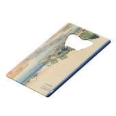 Katsushika Hokusai Enoshima dans la province de Sa (Dos Angle)