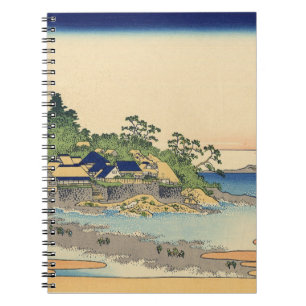 Katsushika Hokusai Enoshima in de provincie Sagami Notitieboek