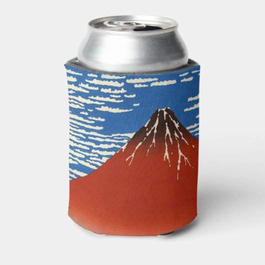 Katsushika Hokusai - Fine Wind, Clear Morning Blikjeskoeler (Blikje Achterkant)