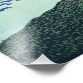 Katsushika Hokusai - Fine Wind, Clear Morning Foto Afdruk (Hoek)