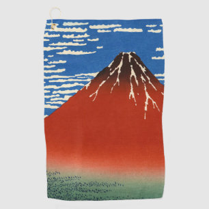 Katsushika Hokusai - Fine Wind, Clear Morning Golfhanddoek
